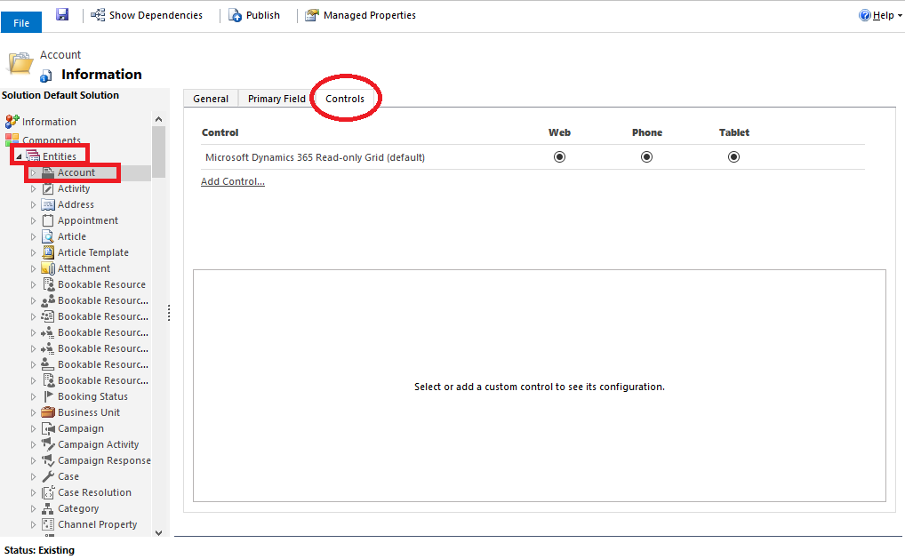 Microsoft Dynamics 365: Editable Grid inschakelen voor een algemene weergave - stap 2