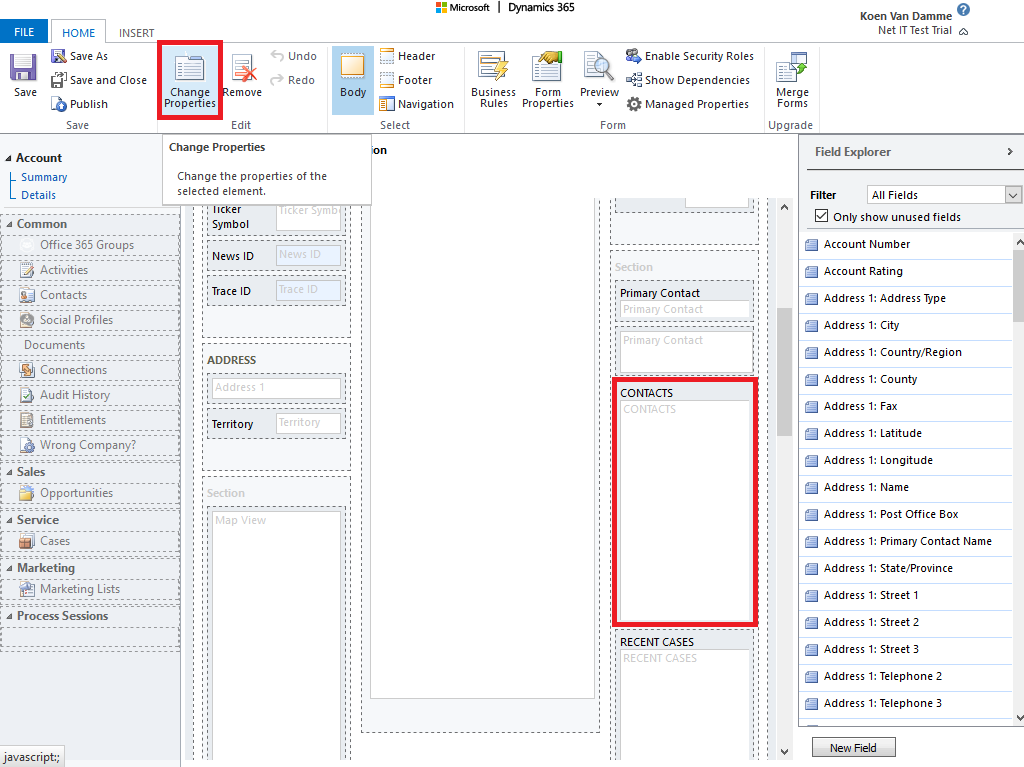 Microsoft Dynamics 365: Editable Grid inschakelen voor een subweergave - stap 4