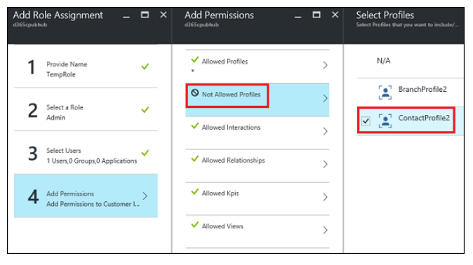 Net IT CRM blog: screenshot Customer Insights - toegangscontrole rollen